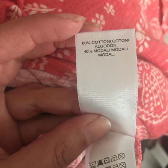 Lucky brand shirt top small new knotted front NWT - Picture 8 of 10